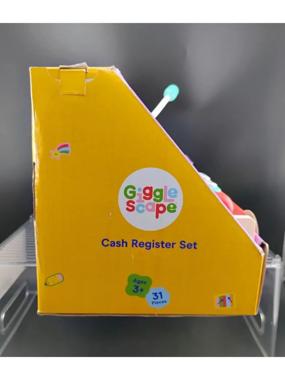 Cash Register Toy Set With Microphone & Accessories